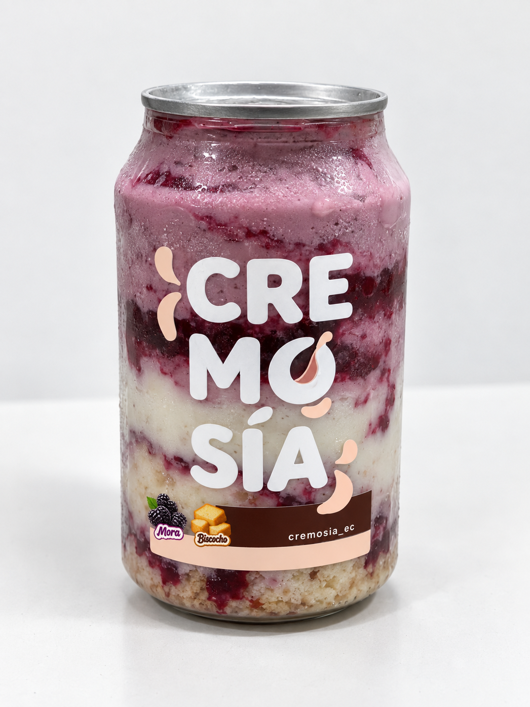 Referencia de postre helado CREMOSÍA sabor Mora