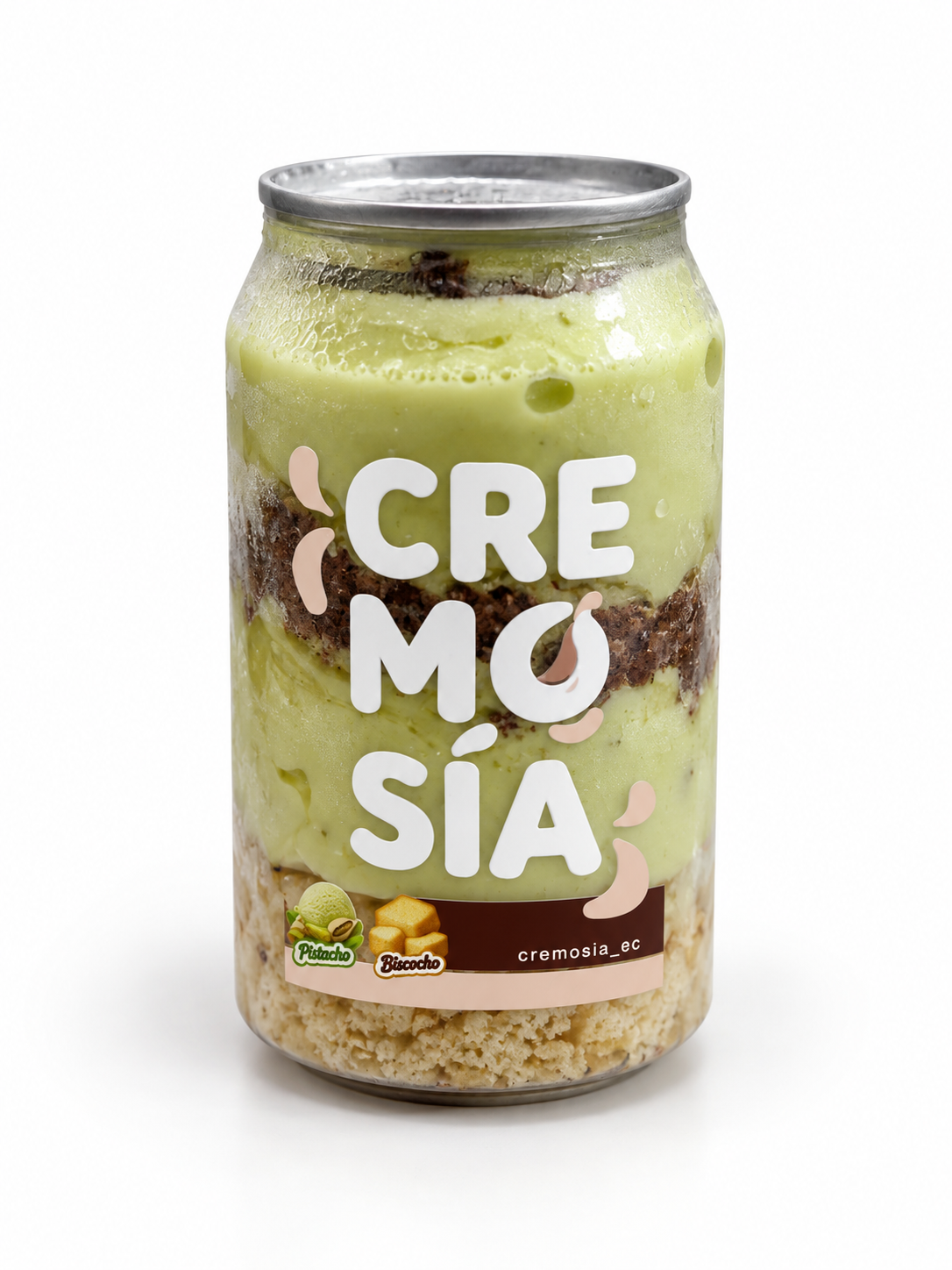 Referencia de postre helado CREMOSÍA sabor Pistacho